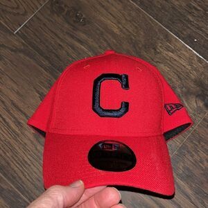 New Cleveland Indians Guardians BIG C Low Pro Model Baseball Cap- Alternate Red
